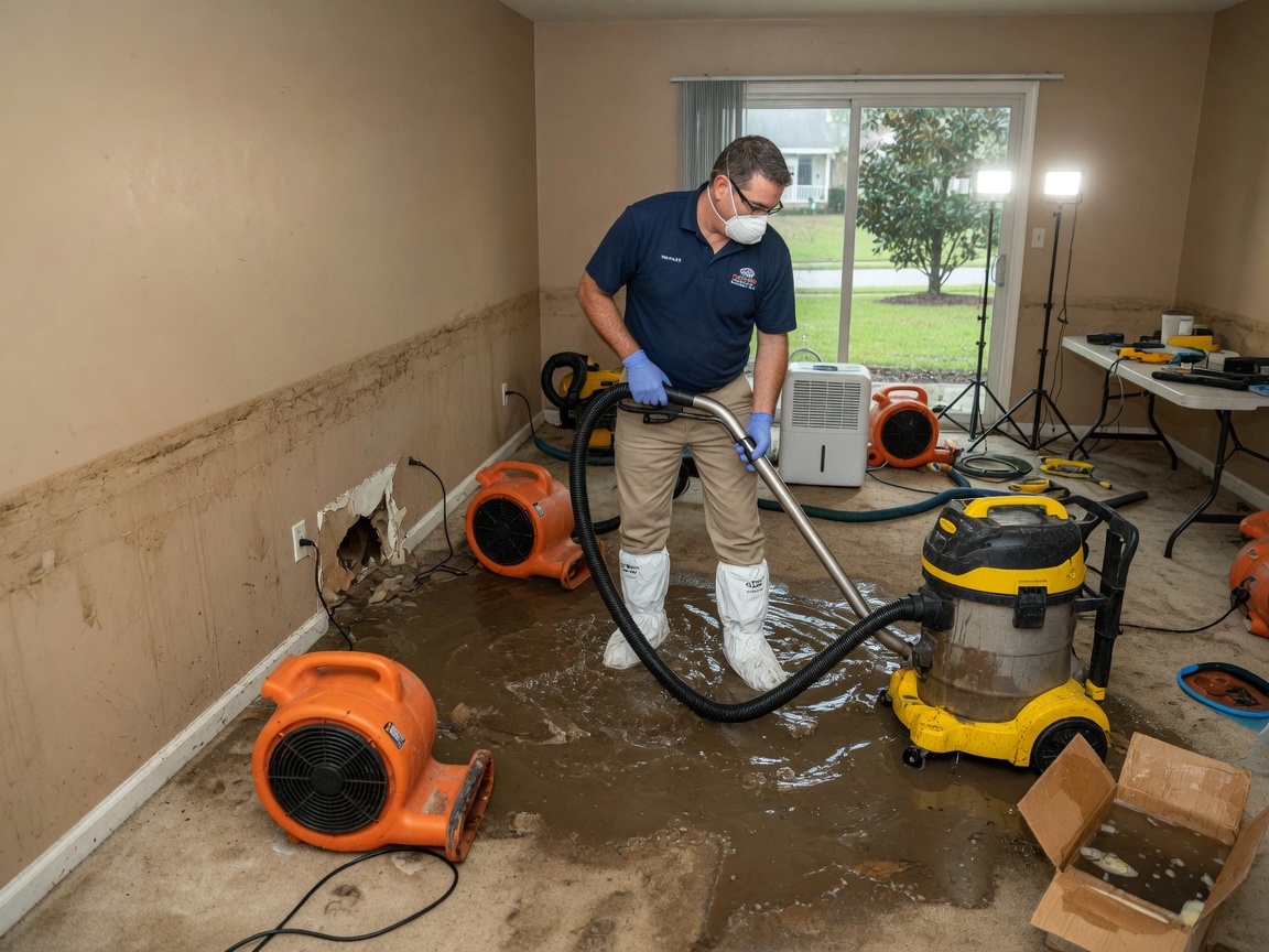 Water Damage Cleanup in Carrollton, TX