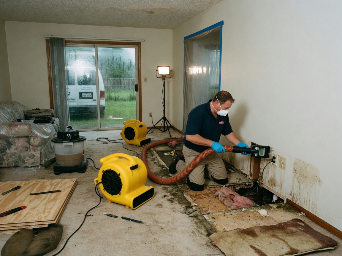 Water Damage in North Carrollton
